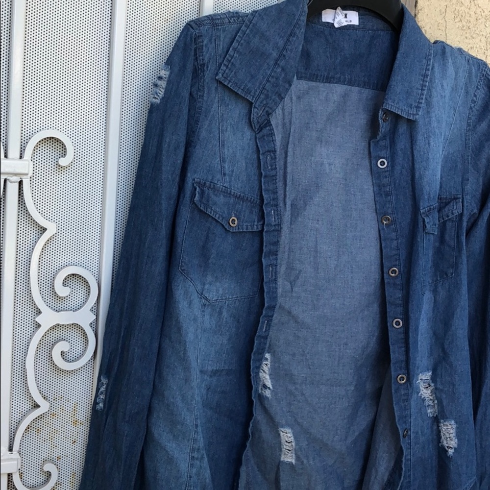 Jean shirt